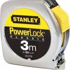 Stanley 0-33-218 Mètre Ruban Powerlock 3m - 12,7mm Métal