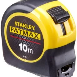 Stanley Mètre Ruban 0-33-811 Ruban à Mesurer Fatmax Blade Armor 10m - 32mm