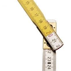 Stanley Mètre Pliant 0-35-458 Règle Pliante 2m - 15mm Jaune/Blanc -Outils de mesure et de marquage Soldes 0 35 458 regle pliante 2m 15mm jaune blanc 3