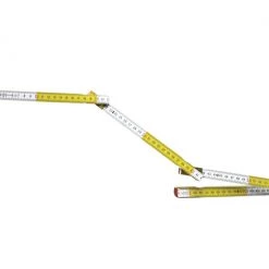Stanley Mètre Pliant 0-35-458 Règle Pliante 2m - 15mm Jaune/Blanc -Outils de mesure et de marquage Soldes 0 35 458 regle pliante 2m 15mm jaune blanc 4