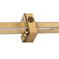 Ulmia Trusquin 0029K Barre Transversale Avec Guide Rond En Hêtre Blanc