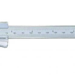 MIB Pied à Coulisse 01001001 Jauge à Glissière "PRECISION" En Acier Inoxydable 150x40mm Avec Verrouillage à Moment Dans La Valise