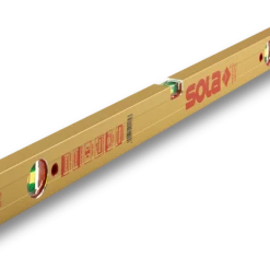 Sola 01051301 AZH3/100 Niveau à Bulle En Aluminium Avec Pieds 100 Cm (3 Flacons)