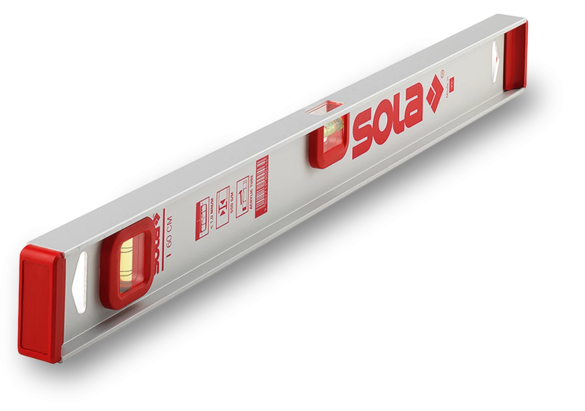 Sola 01250701 I50 Niveau à Bulle En Aluminium 50cm (2 Flacons) 3 Sola 01250701 I50 Niveau à Bulle En Aluminium 50cm (2 Flacons)