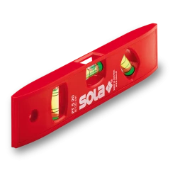 Sola 01430220 PT520 Plastique Niveau à Bulle 20cm (3 Flacons)