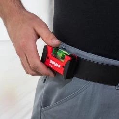 Sola 01620201 GO!CLIP Niveau à Bulle Compact 7.5cm -Outils de mesure et de marquage Soldes 01620201 go clip niveau a bulle compact 7 5cm 2