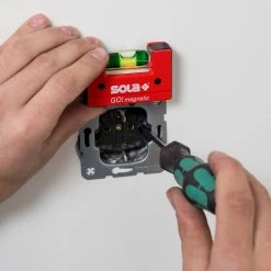 Sola 01621101 Niveau à Bulle Compact GO!magnetic 6.8cm -Outils de mesure et de marquage Soldes 01621101 niveau a bulle compact go magnetic 6 8cm 4