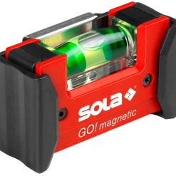 Sola 01621201 GO!magneticCLIP Niveau à Bulle Compact 7.5cm