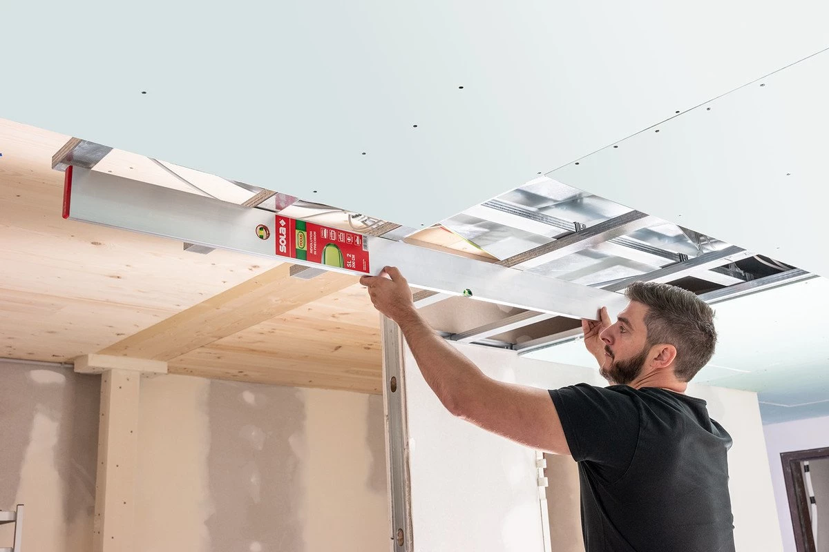 Sola Règle Niveau 02010101 SL2100 Canne à Repasser 100cm (2 Flacons) 3 Sola Règle Niveau 02010101 SL2100 Canne à Repasser 100cm (2 Flacons)