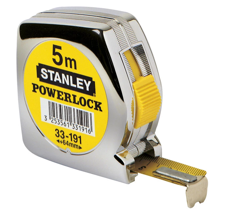 Stanley Mètre Ruban 1-33-198 Mesure 8M X 25 Mm Powerlock Classic Abs 6 Stanley Mètre Ruban 1-33-198 Mesure 8M X 25 Mm Powerlock Classic Abs – Image 4
