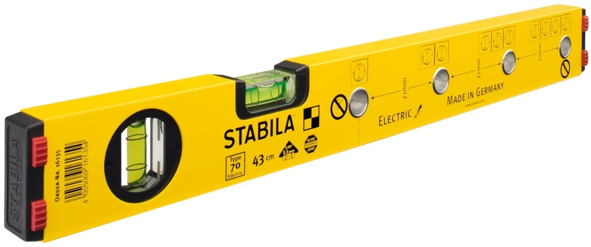 Stabila 16135 Type 70 Niveau à Bulle, électrique 43 Cm 4 Stabila 16135 Type 70 Niveau à Bulle, électrique 43 Cm – Image 2