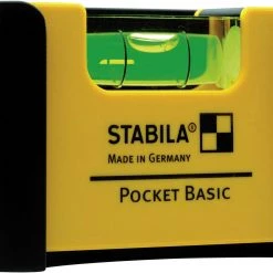 Stabila 18115 Niveau à Bulle Magnétique De Poche Avec Clip Ceinture électrique