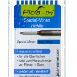 Pica Marqueur/crayon 4041 Mines Bleues De Rechange Pour Marqueur Dry