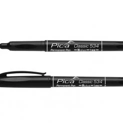 Pica Marqueur/crayon 533/46 Feutre Permanent 1,0 Mm Rond Noir