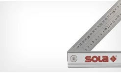 Sola Équerres 56017001 Crochet D'écriture Réglable Quattro 250 X 170 Mm