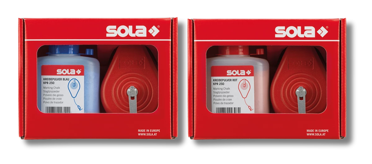 Sola Cordeau Traceur 66110542 CLM30SETR Jeu De Marqueurs 30m 3 Sola Cordeau Traceur 66110542 CLM30SETR Jeu De Marqueurs 30m