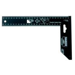 Bahco Équerre De Menuisier 9045-B-250 Équerres De Charpentier Avec Lame En Acier 250mm