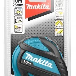 Makita Accessoires Mètre Ruban B-57168 Ruban à Mesurer 10 Mètres X 25 Mm -Outils de mesure et de marquage Soldes b 57168 ruban a mesurer 10 metres x 25 mm 2