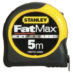 Stanley Mètre Ruban FMHT0-33864 Mesure 5m X 32 Mm Crochet Magnétique Blade Armor FATMAX