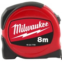 Milwaukee Accessoires Mètre Ruban SLIM S8/25 -Outils de mesure et de marquage Soldes metre ruban slim s8 25 1