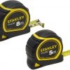Stanley Mètre Ruban Tylon 5m + 8m -Outils de mesure et de marquage Soldes metre ruban tylon 5m 8m