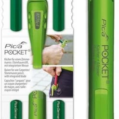 Marqueur/crayon PI50502 Pocket 505/02 - 2 Pcs De Crayon De Pierre Pica 541/24 + Support Avec Taille-crayon Intégré