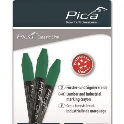 Pica Marqueur/crayon PI59036 590/36 Craie De Marquage PRO Verte 12 Pcs.