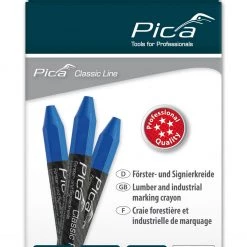 Pica Marqueur/crayon PI59041 590/41 Crayon De Marquage Bleu 12 Pièces