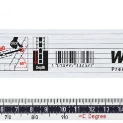 Wiha Mètre Pliant Règle Pliante Longlife® All In One 2 M Métrique, 10 Pièces (33232) Blanc