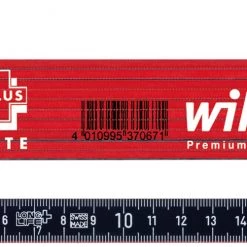 Wiha Mètre Pliant Règle Pliante LongLife® Plus Composite 2 M Métrique, 10 Pièces (37067) Rouge/noir