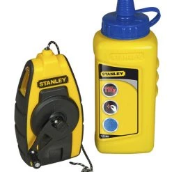 Stanley Cordeau Traceur STHT0-47244 Kit De Ligne De Slogans Compact 9m